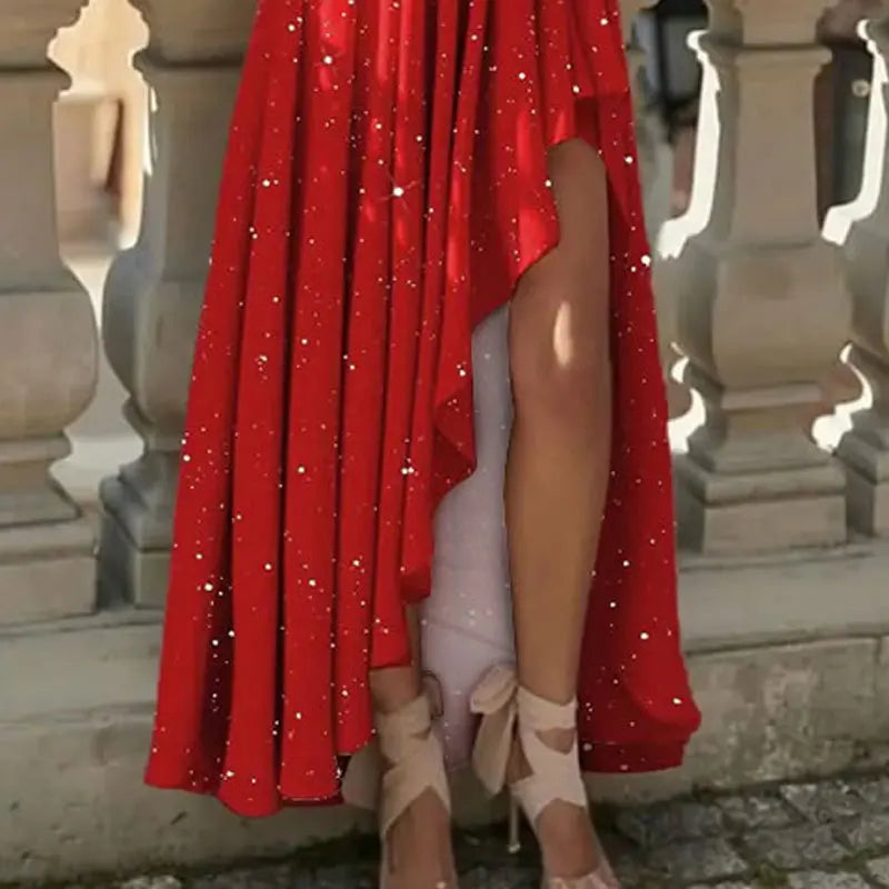 Women Evening Dresses Sexy Elegant Red Cockta Gown Dress 2025