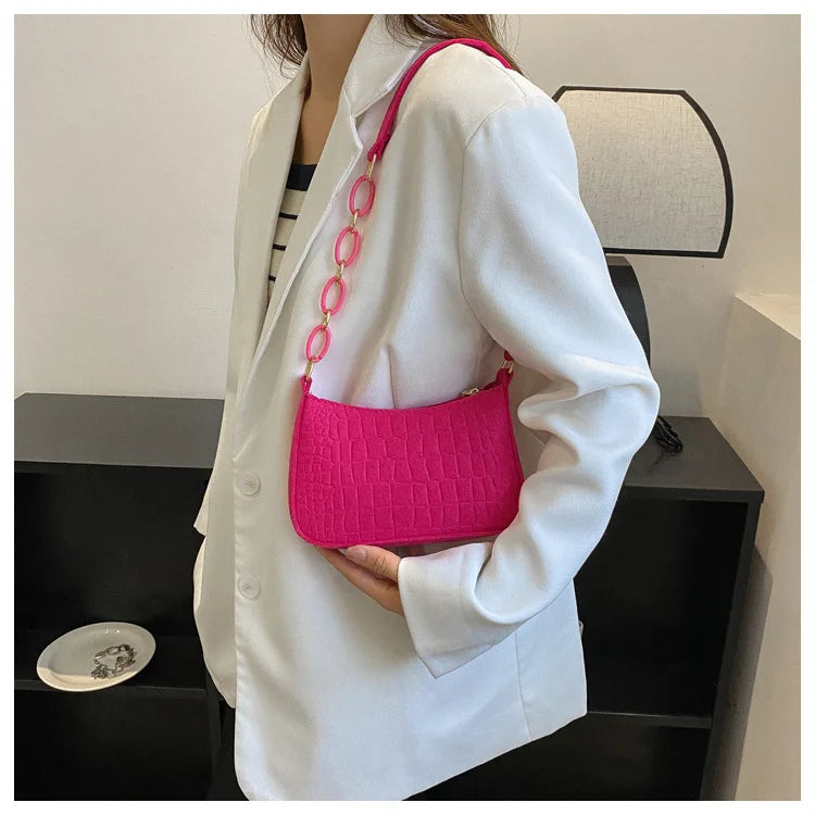 Lady Felt Armpit Design Luxury Bag