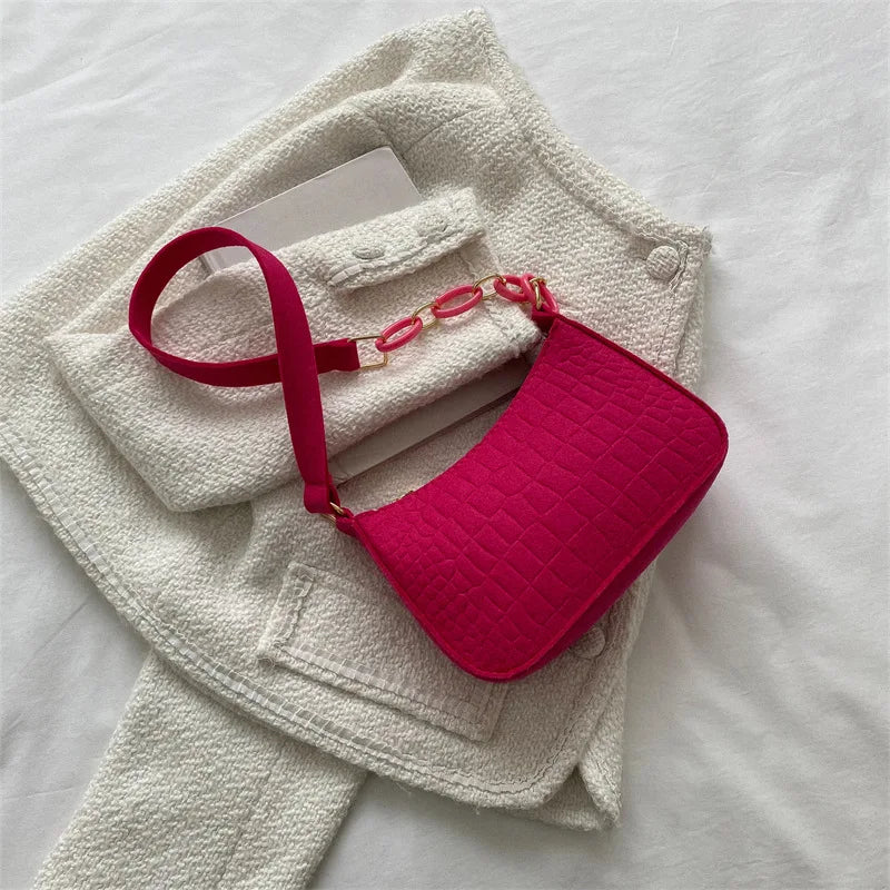 Lady Felt Armpit Design Luxury Bag