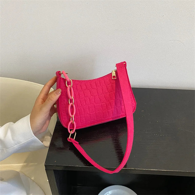 Lady Felt Armpit Design Luxury Bag